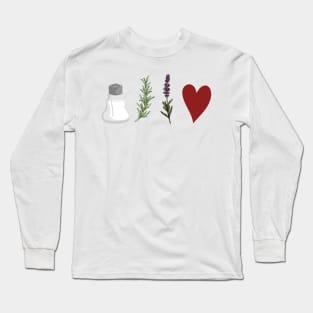 Salt, Rosemary, Lavender, Love Practical magic Long Sleeve T-Shirt